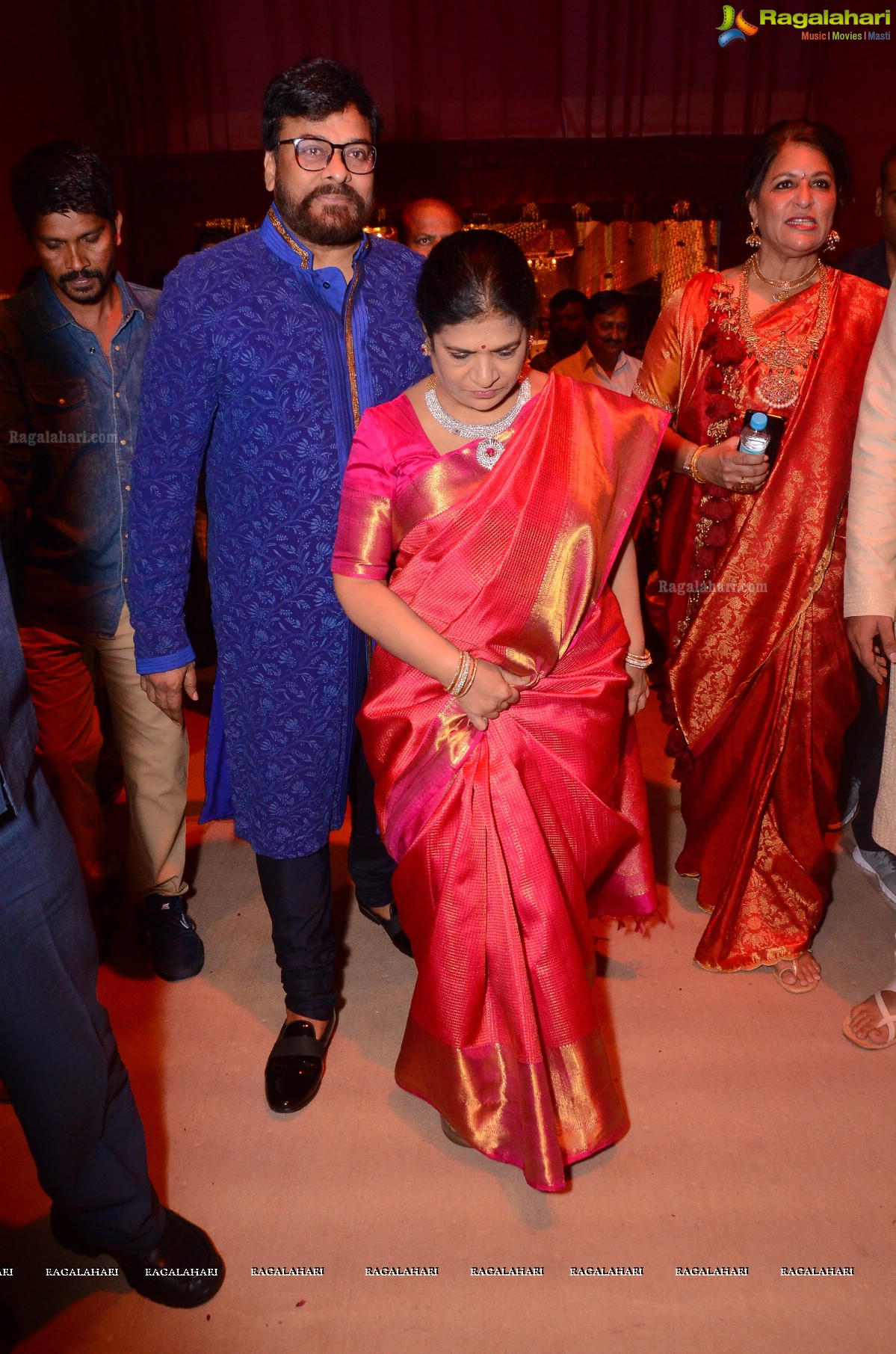 Grand Wedding Ceremony of Anindith Reddy (Dr Prathap C. Reddy's Grandson) with Shriya Bhupal at HITEX (High Definition Photos)