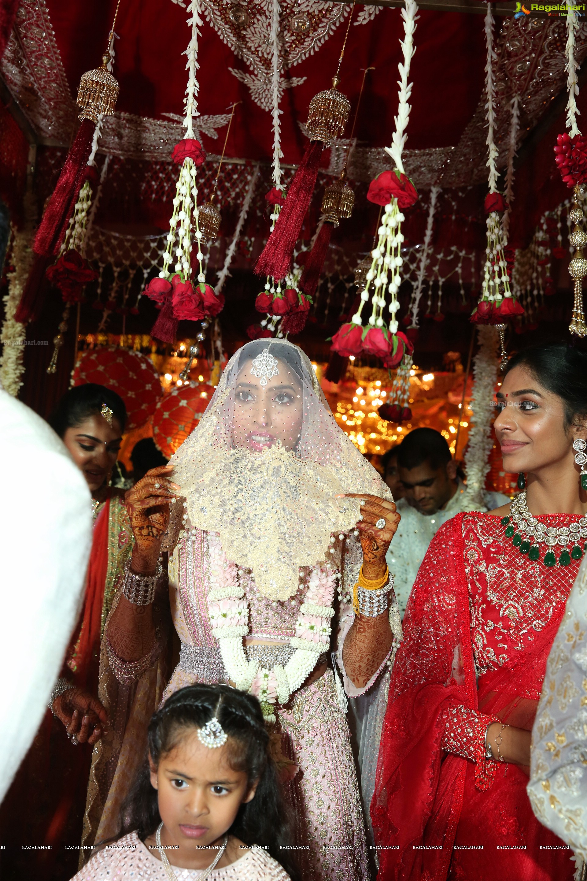 Grand Wedding Ceremony of Anindith Reddy (Dr Prathap C. Reddy's Grandson) with Shriya Bhupal at HITEX (High Definition Photos)