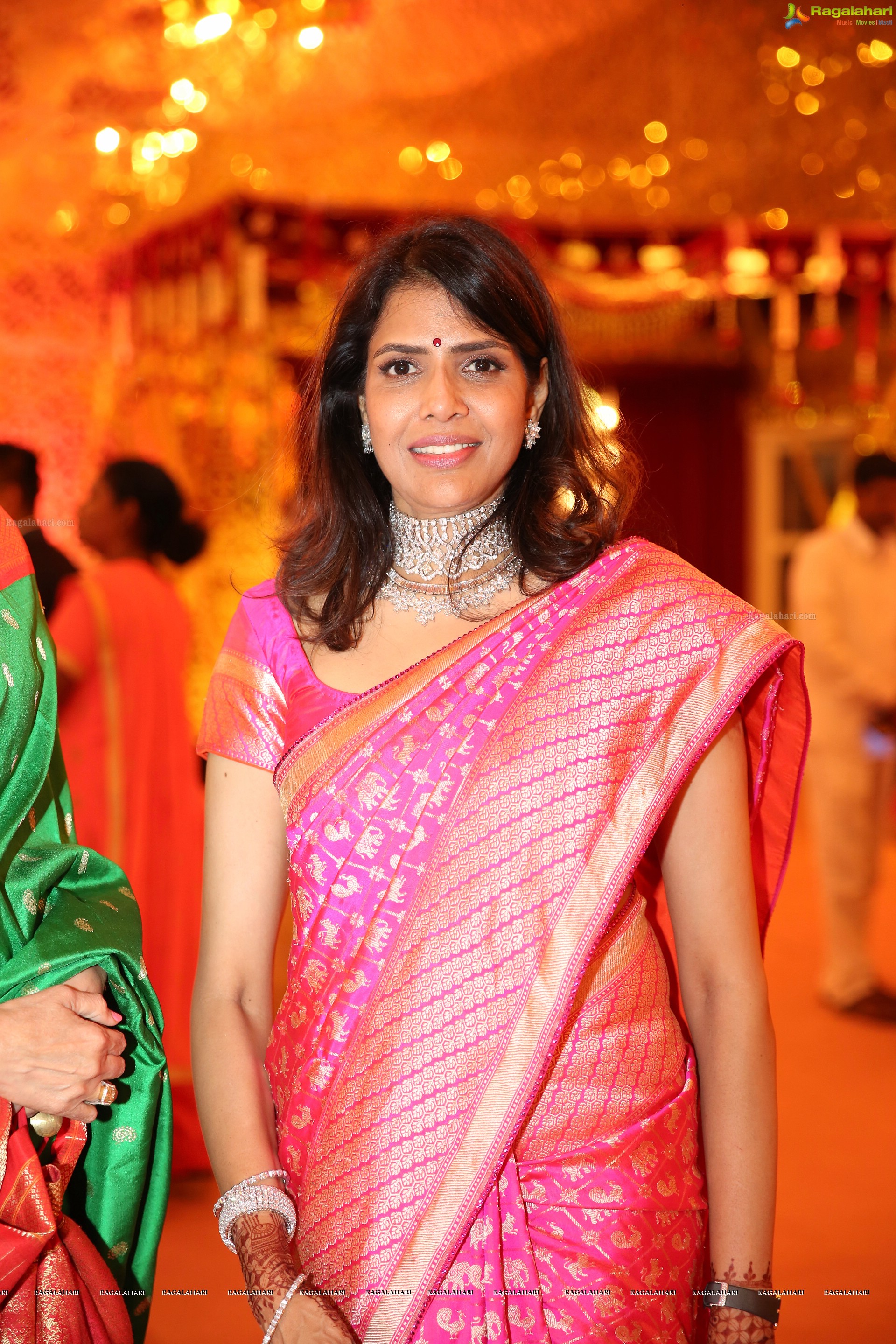 Grand Wedding Ceremony of Anindith Reddy (Dr Prathap C. Reddy's Grandson) with Shriya Bhupal at HITEX (High Definition Photos)