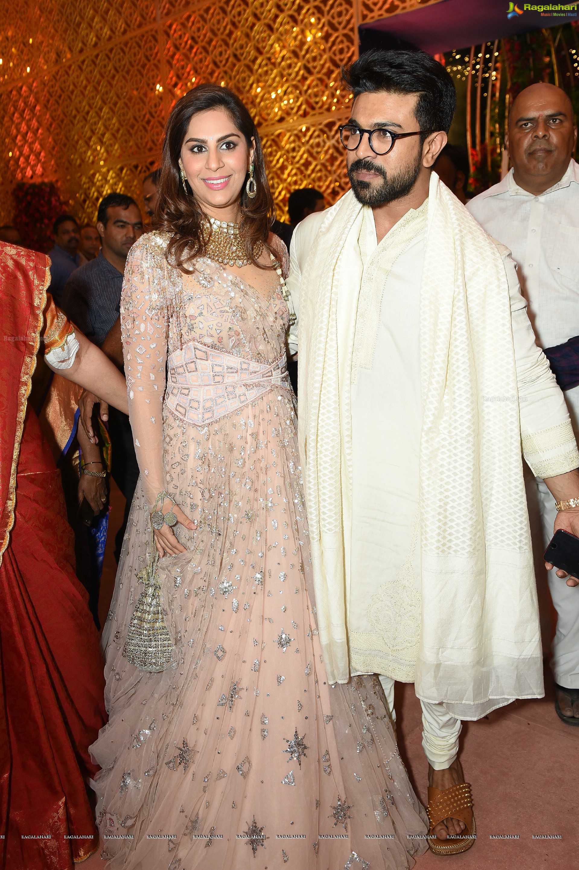 Grand Wedding Ceremony of Anindith Reddy (Dr Prathap C. Reddy's Grandson) with Shriya Bhupal at HITEX (High Definition Photos)