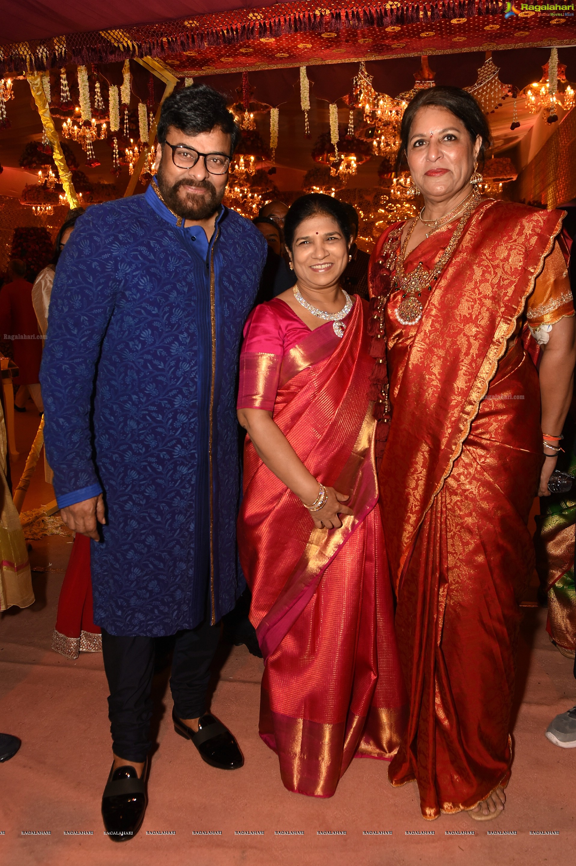 Grand Wedding Ceremony of Anindith Reddy (Dr Prathap C. Reddy's Grandson) with Shriya Bhupal at HITEX (High Definition Photos)