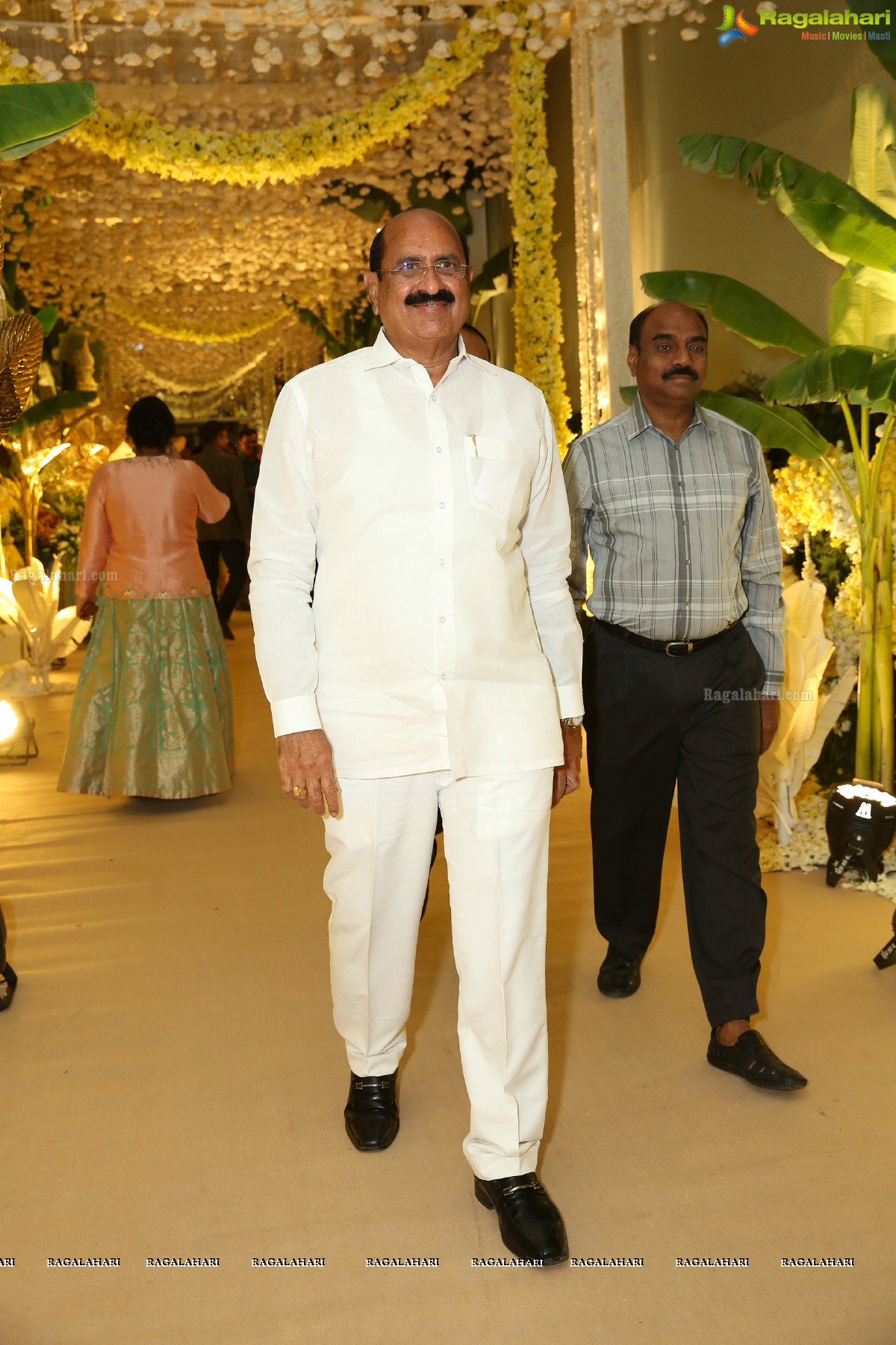 Pelli Koduku Ceremony of Anindith Reddy (Dr Prathap C. Reddy's Grandson) at JRC Conventions & Trade Fairs