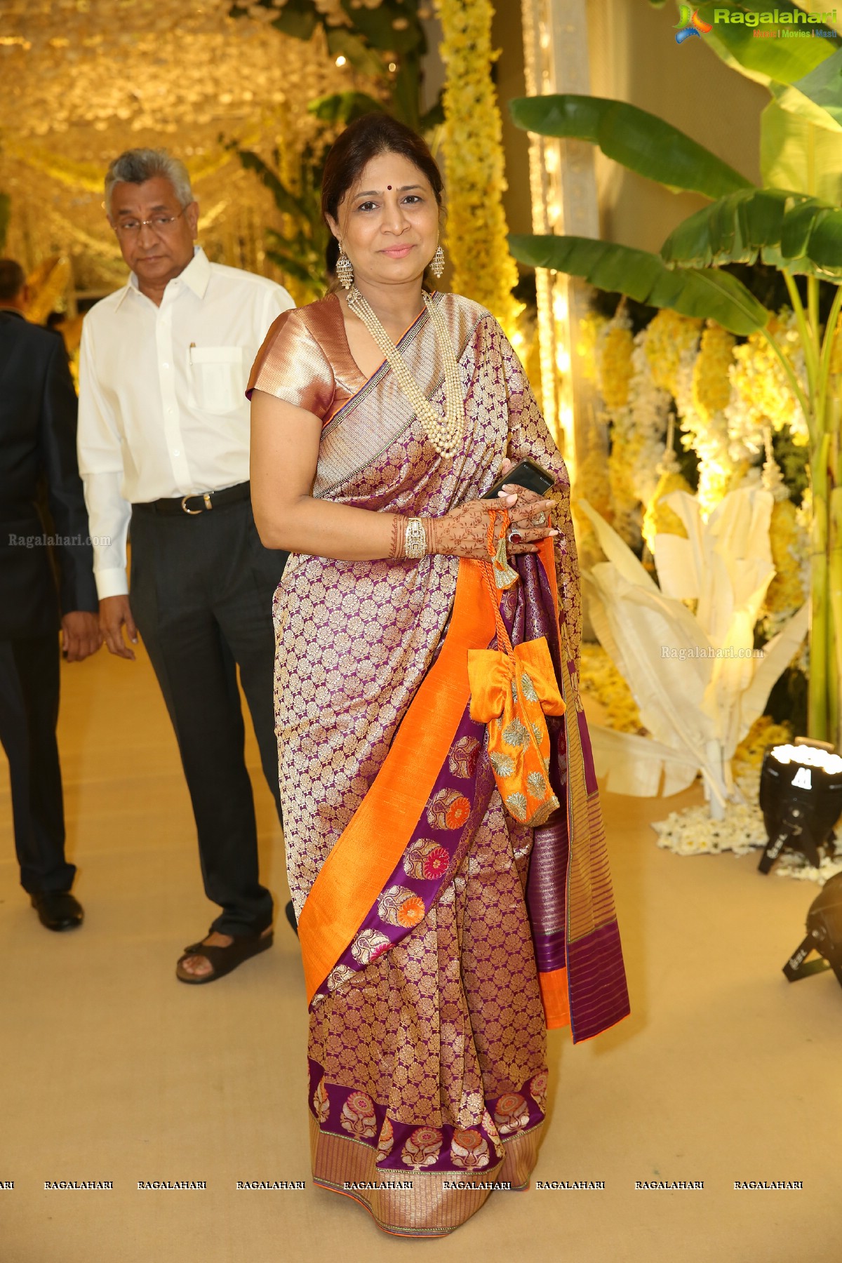 Pelli Koduku Ceremony of Anindith Reddy (Dr Prathap C. Reddy's Grandson) at JRC Conventions & Trade Fairs