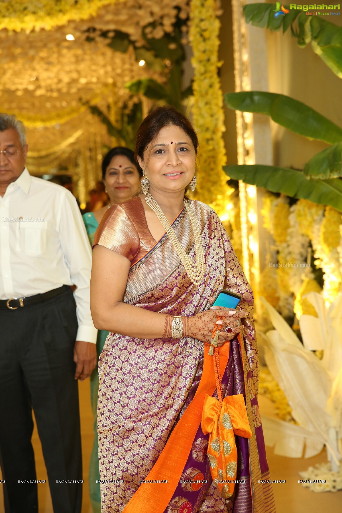 Pelli Koduku Ceremony of Anindith Reddy (Dr Prathap C. Reddy's Grandson) at JRC Conventions & Trade Fairs