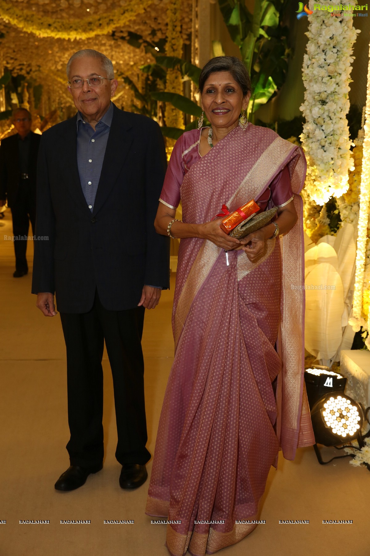 Pelli Koduku Ceremony of Anindith Reddy (Dr Prathap C. Reddy's Grandson) at JRC Conventions & Trade Fairs