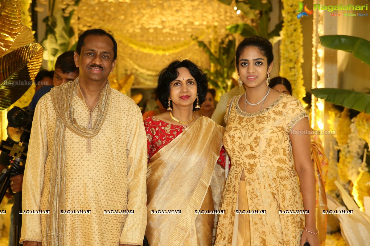 Pelli Koduku Ceremony of Anindith Reddy (Dr Prathap C. Reddy's Grandson) at JRC Conventions & Trade Fairs