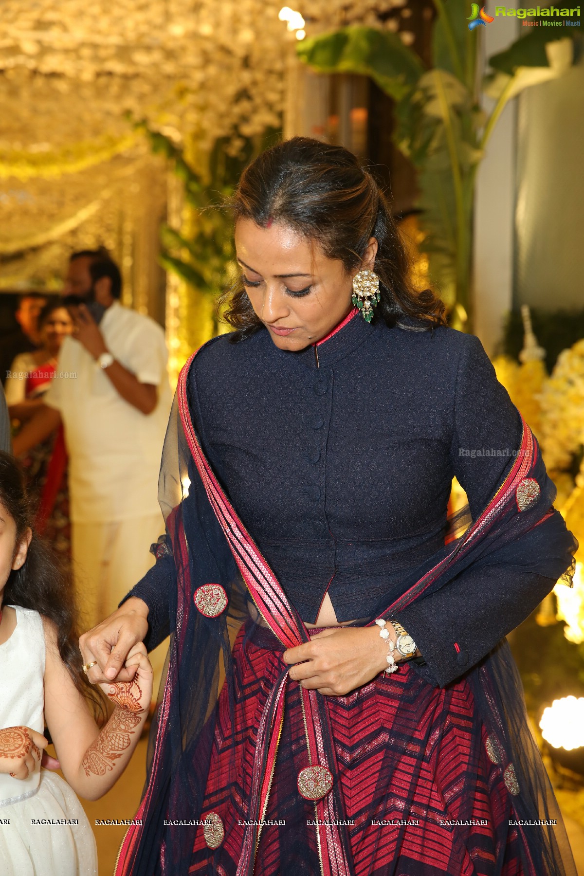 Pelli Koduku Ceremony of Anindith Reddy (Dr Prathap C. Reddy's Grandson) at JRC Conventions & Trade Fairs