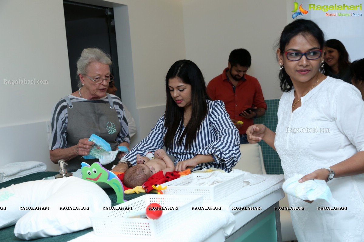 Baby Spa Launch by Brahmini Nara and Sailaja Kiron in Hyderabad