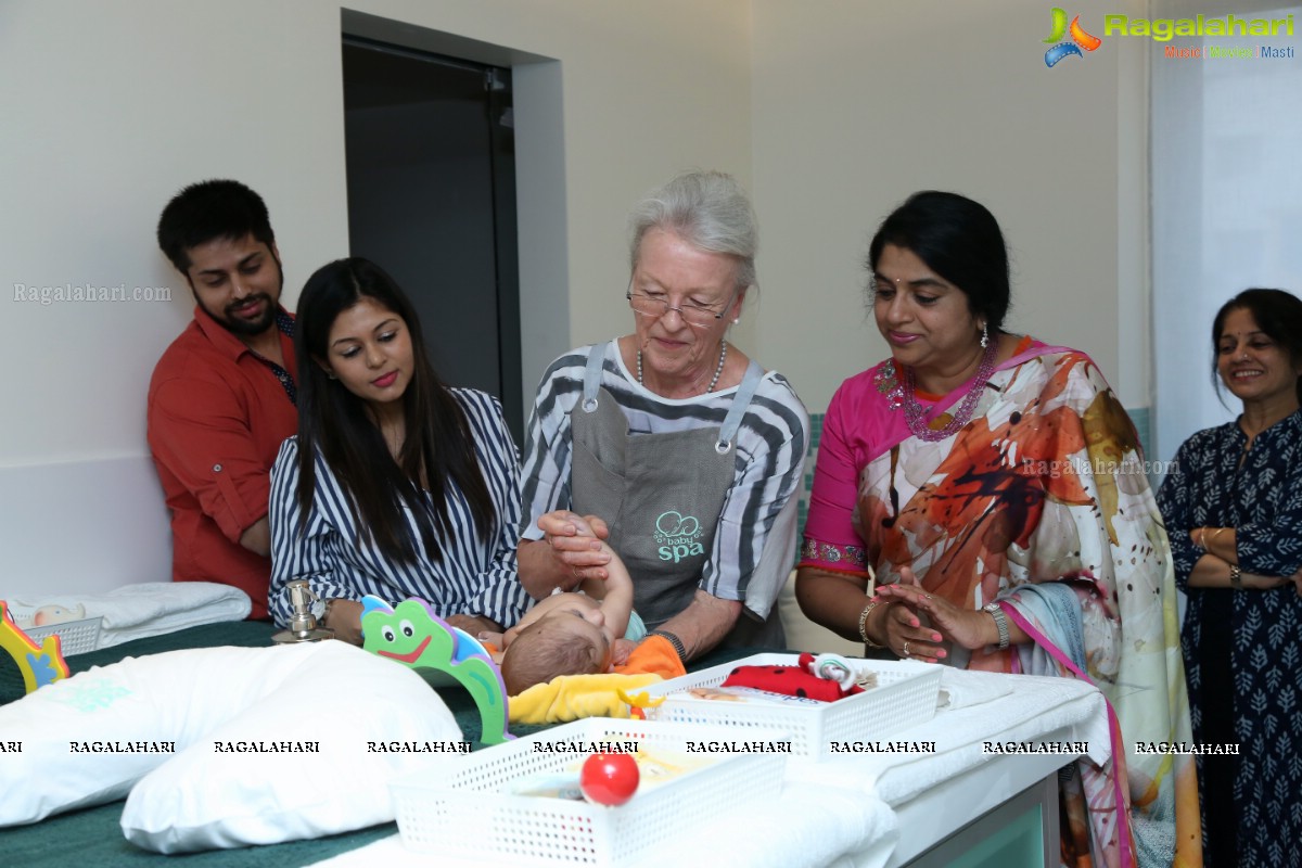 Baby Spa Launch by Brahmini Nara and Sailaja Kiron in Hyderabad