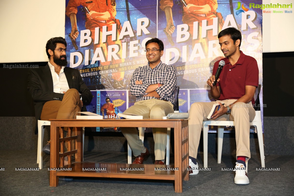 Rana Daggubati launches Bihar Diaries Book