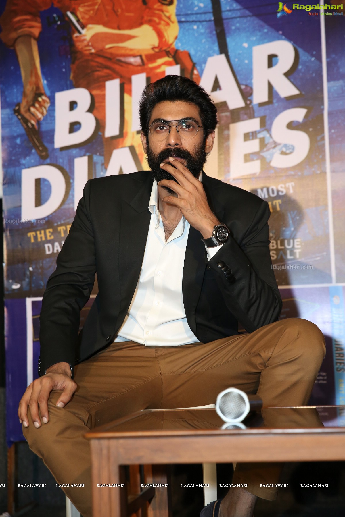 Rana Daggubati launches Bihar Diaries Book