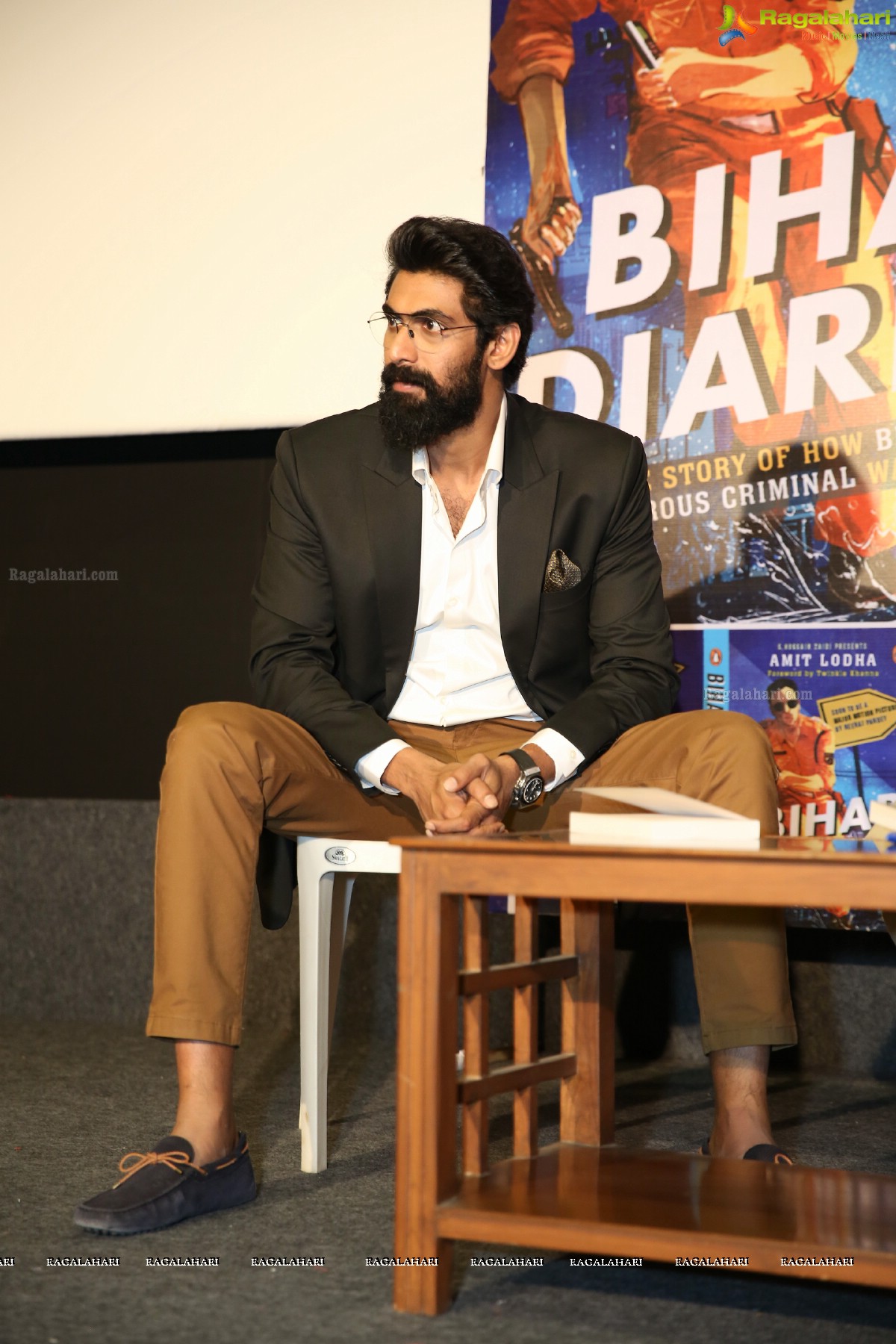 Rana Daggubati launches Bihar Diaries Book