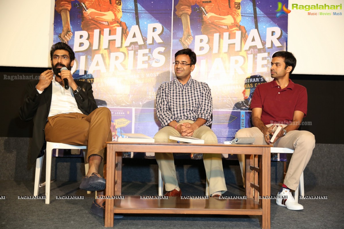 Rana Daggubati launches Bihar Diaries Book