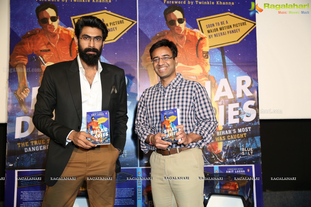 Rana Daggubati launches Bihar Diaries Book