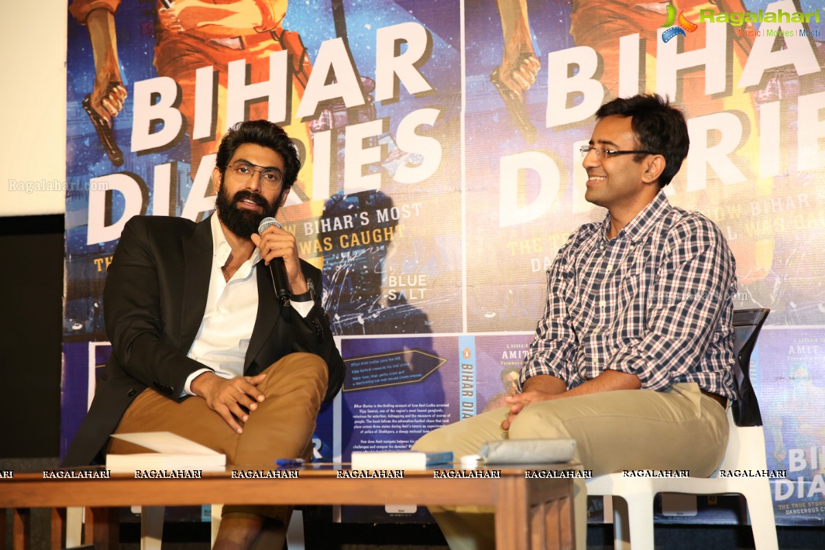 Rana Daggubati launches Bihar Diaries Book