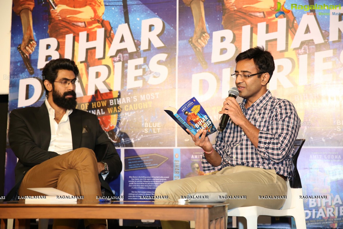 Rana Daggubati launches Bihar Diaries Book