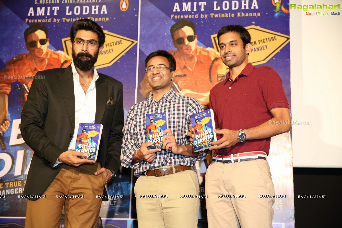 Rana Daggubati launches Bihar Diaries Book