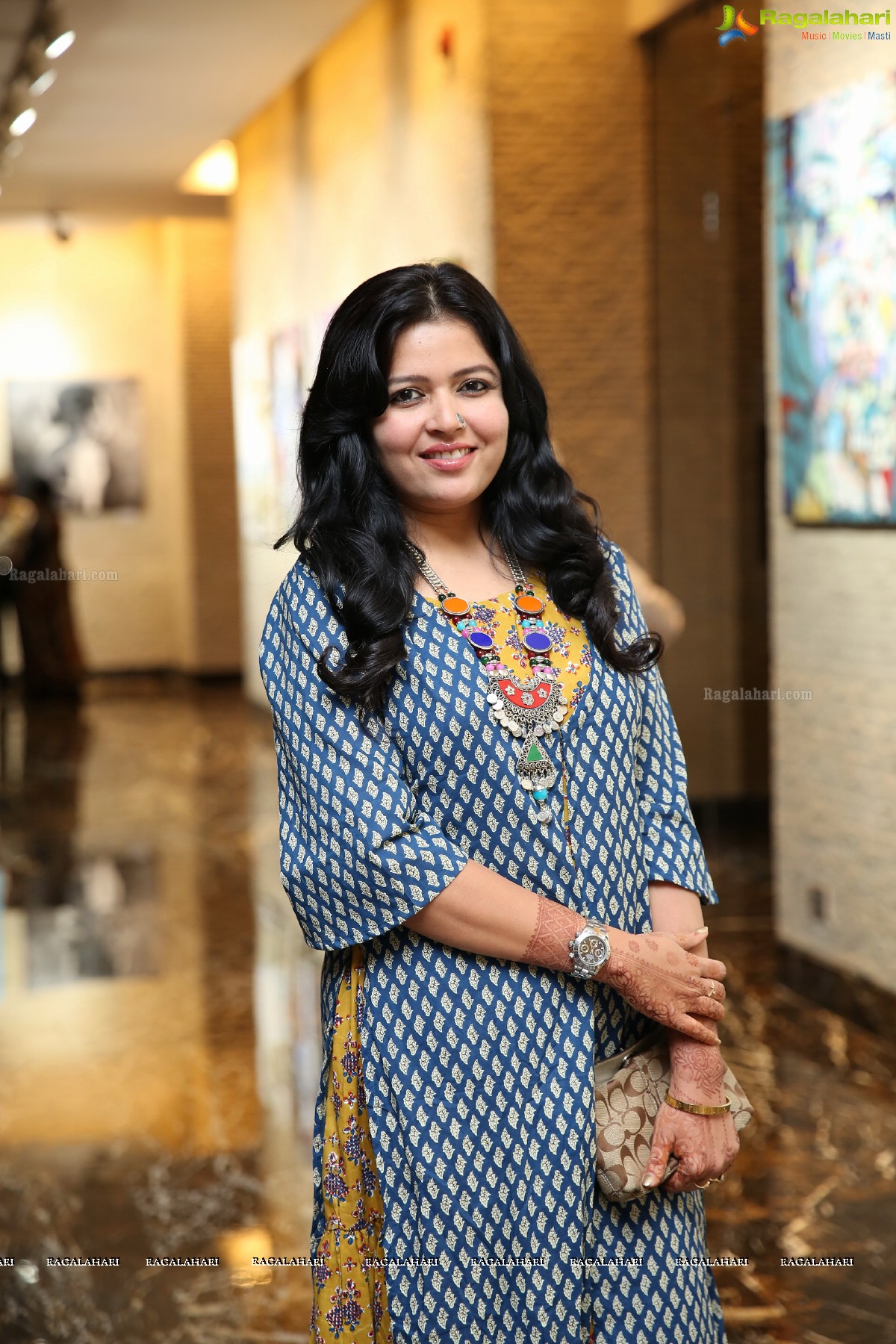 Inauguration of Transcendent - Charity Art Show at Art Walkway, Park Hyatt