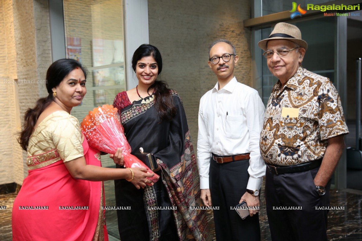 Inauguration of Transcendent - Charity Art Show at Art Walkway, Park Hyatt