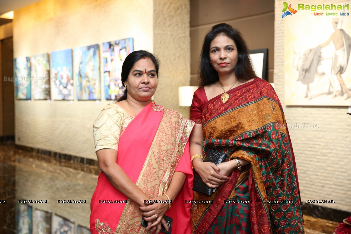 Inauguration of Transcendent - Charity Art Show at Art Walkway, Park Hyatt