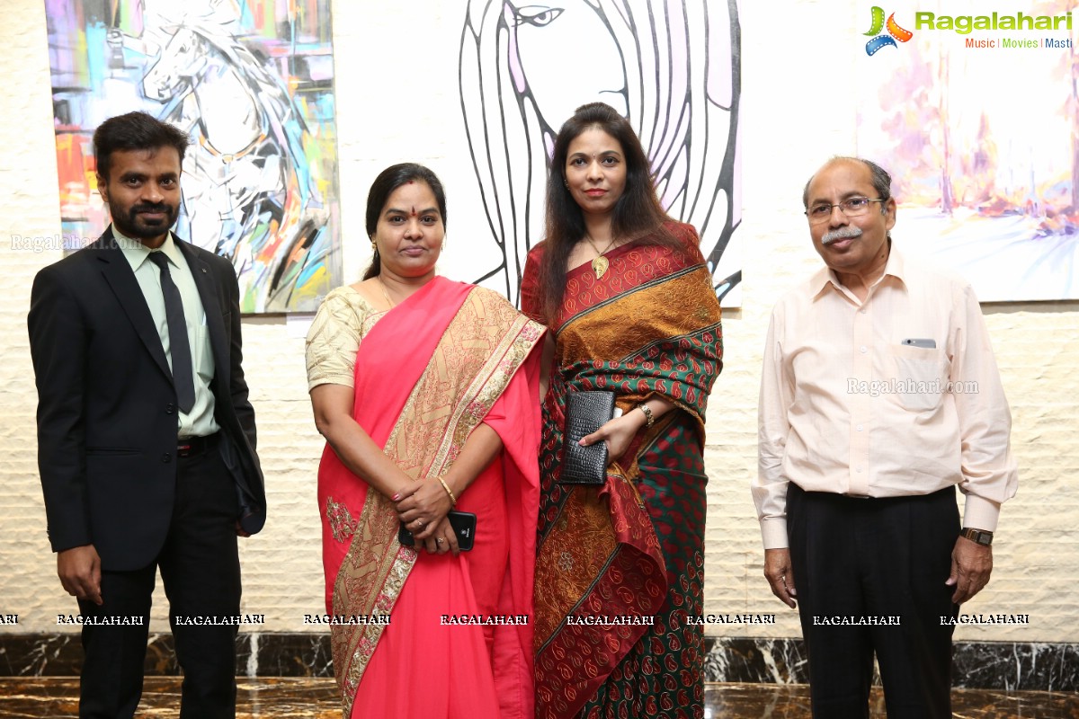 Inauguration of Transcendent - Charity Art Show at Art Walkway, Park Hyatt