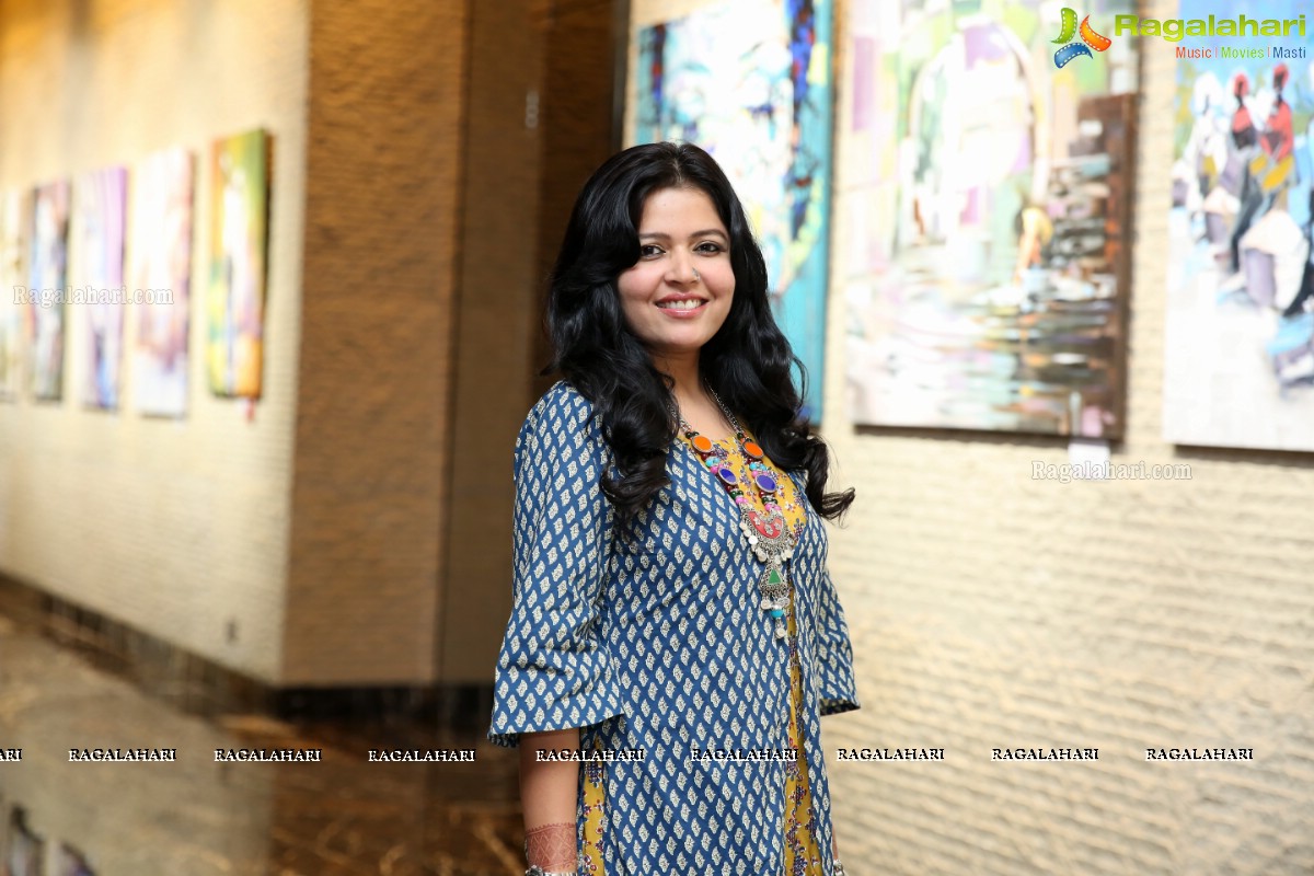 Inauguration of Transcendent - Charity Art Show at Art Walkway, Park Hyatt