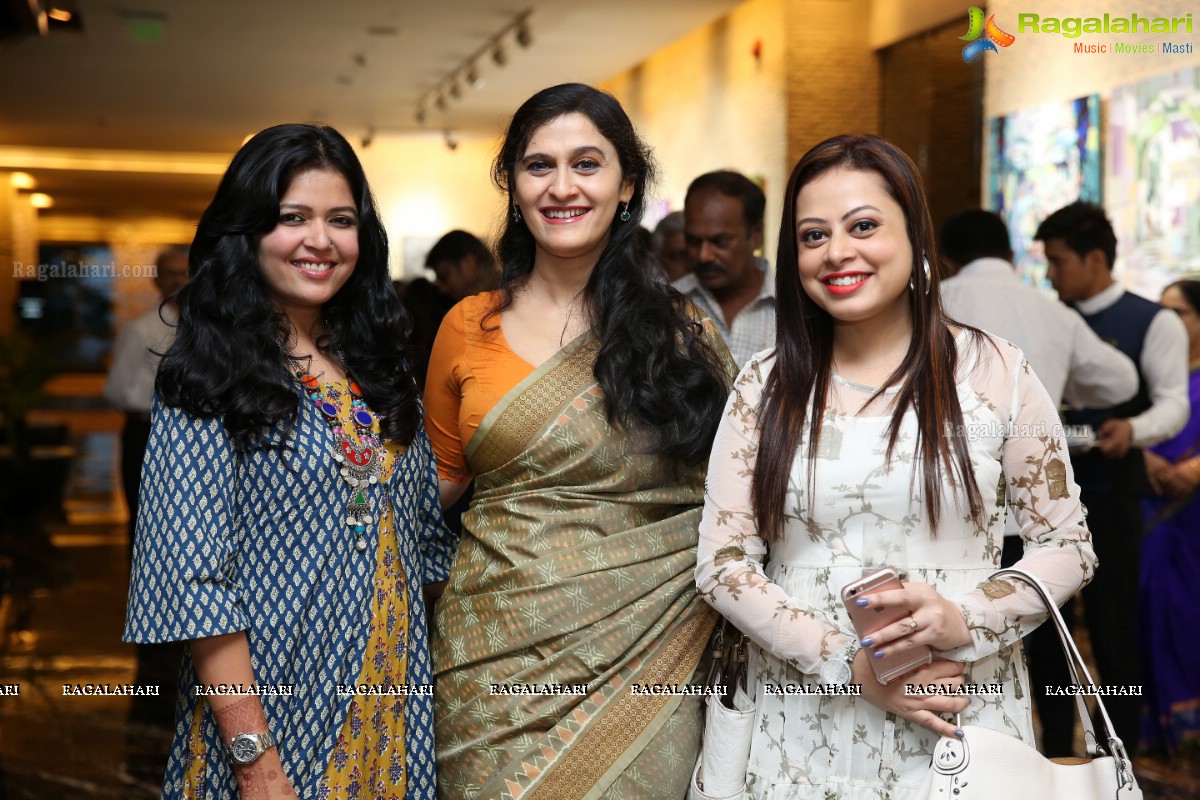 Inauguration of Transcendent - Charity Art Show at Art Walkway, Park Hyatt