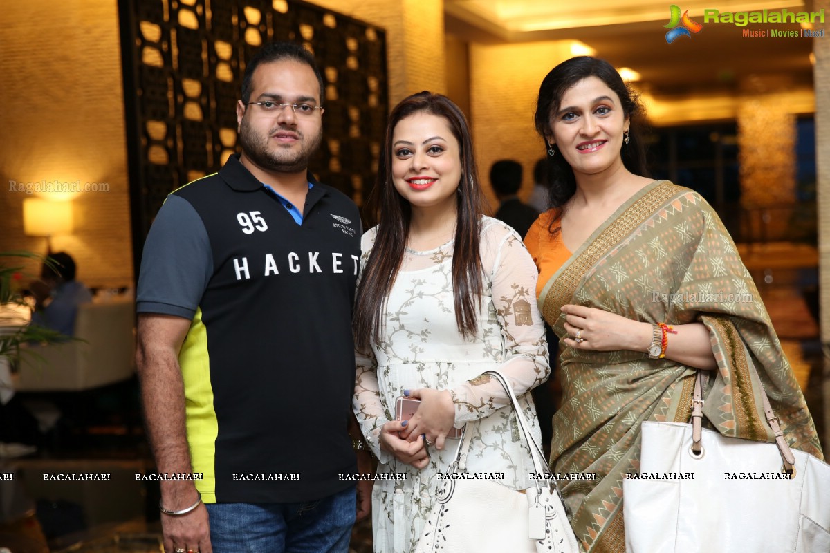 Inauguration of Transcendent - Charity Art Show at Art Walkway, Park Hyatt