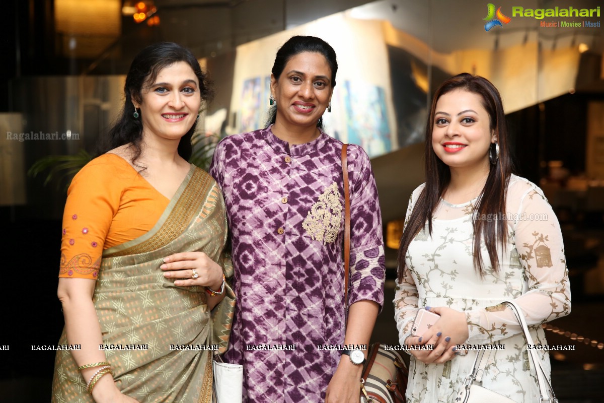 Inauguration of Transcendent - Charity Art Show at Art Walkway, Park Hyatt