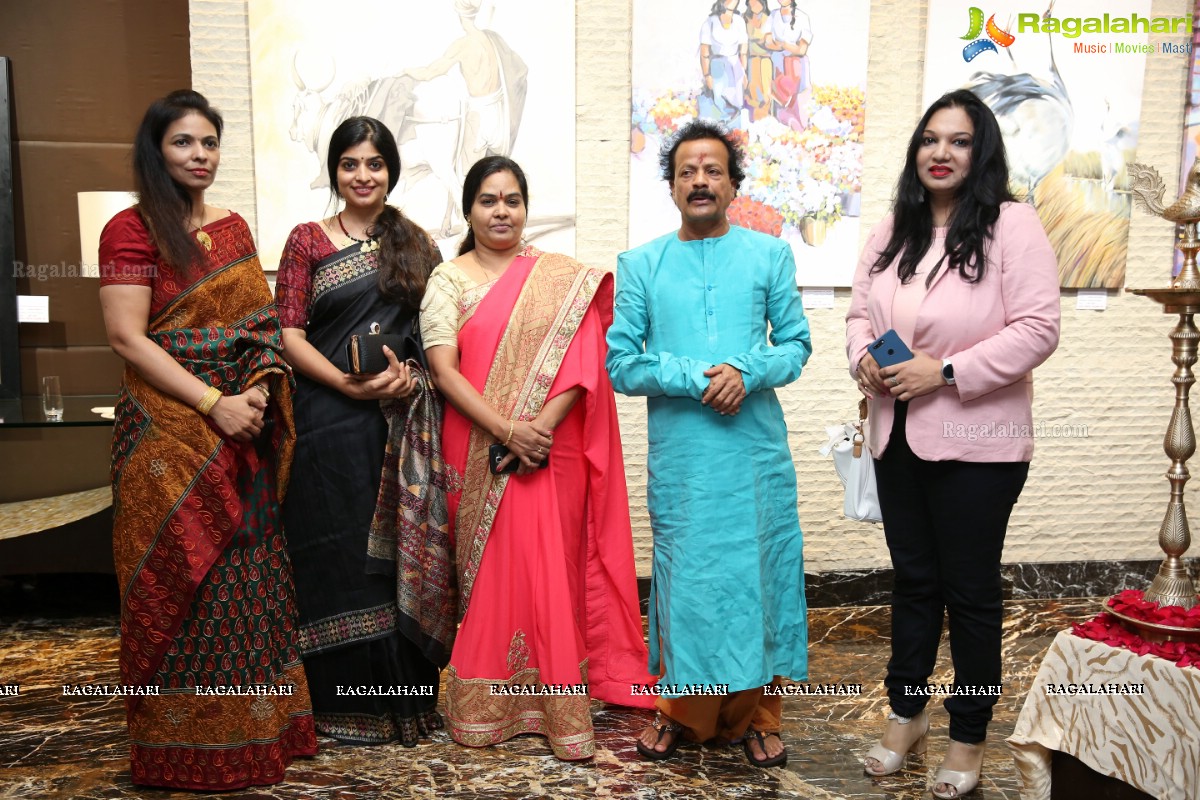 Inauguration of Transcendent - Charity Art Show at Art Walkway, Park Hyatt