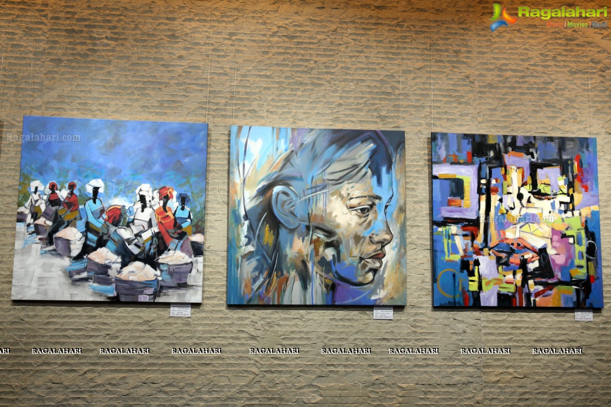 Inauguration of Transcendent - Charity Art Show at Art Walkway, Park Hyatt