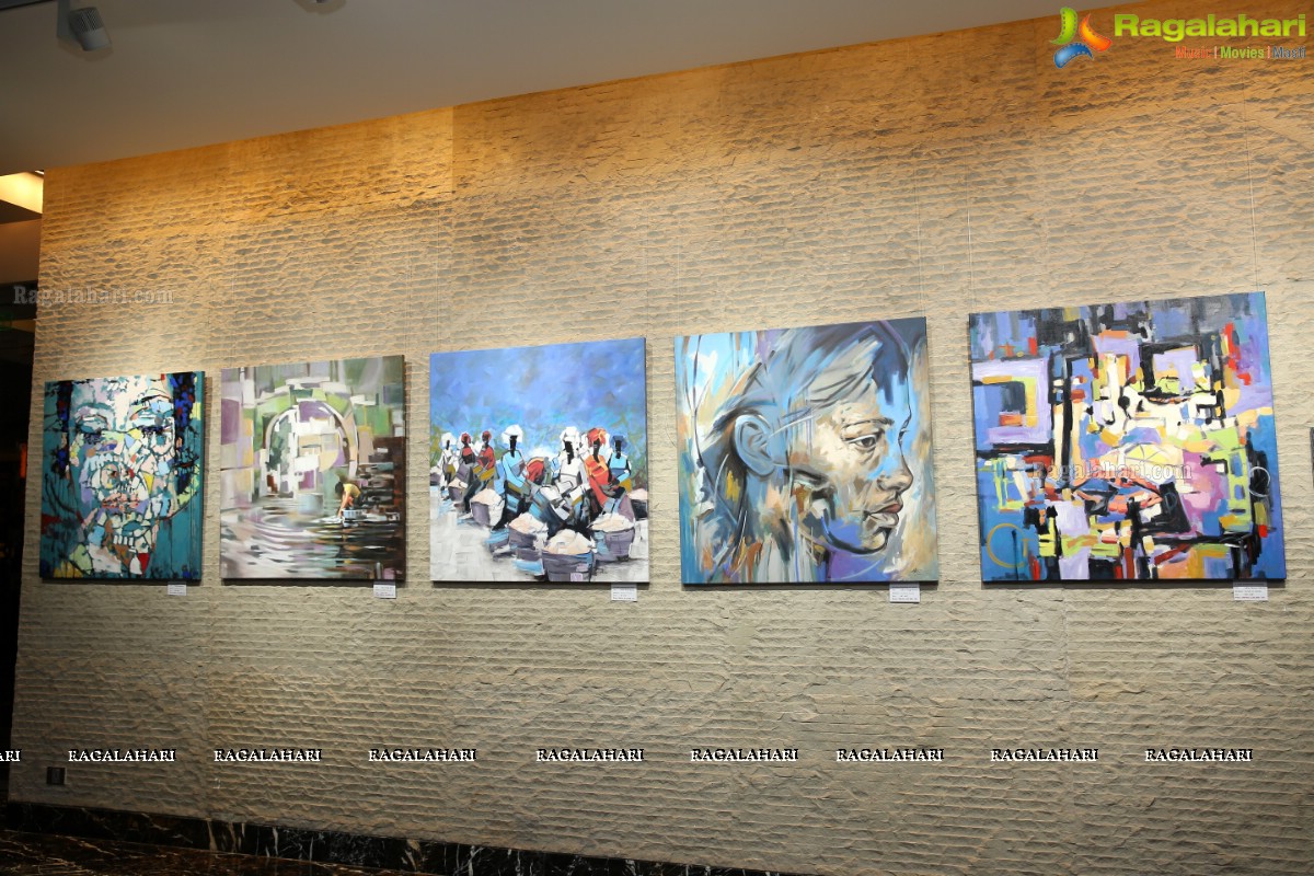 Inauguration of Transcendent - Charity Art Show at Art Walkway, Park Hyatt