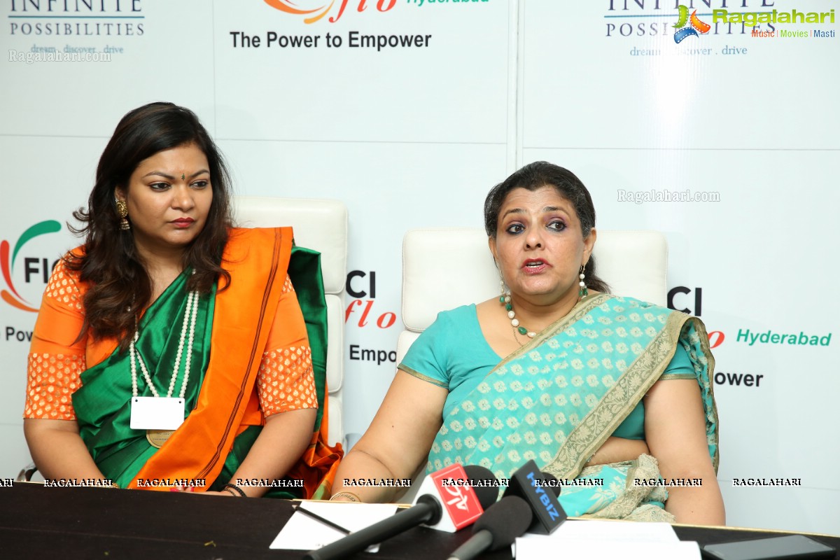 FICCI FLO Press Meet at The Park Hotel, Somajiguda, Hyderabad