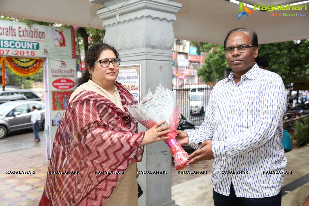 Golkonda Handlooms Handicrafts Exhibition at TTD Kalyana Mandapam