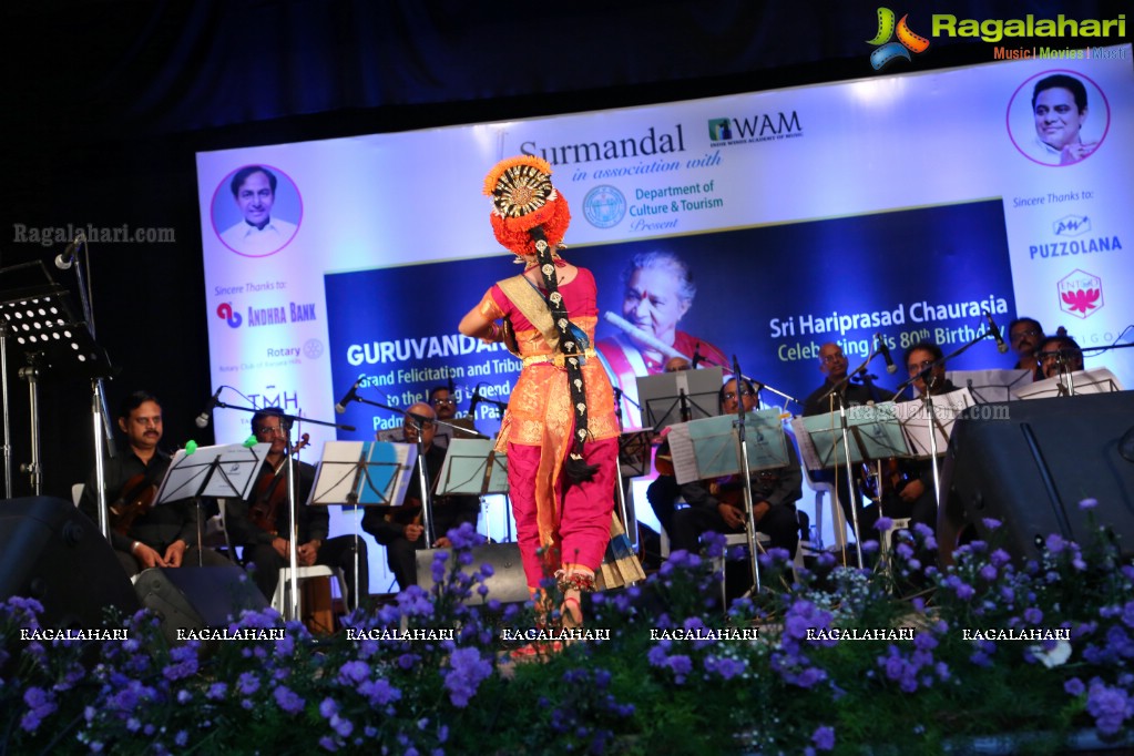 Guruvandanam - A Tribute to Living Legend Sri Hariprasad Chaurasia 80th Birthday Celebrations at Ravindra Bharathi