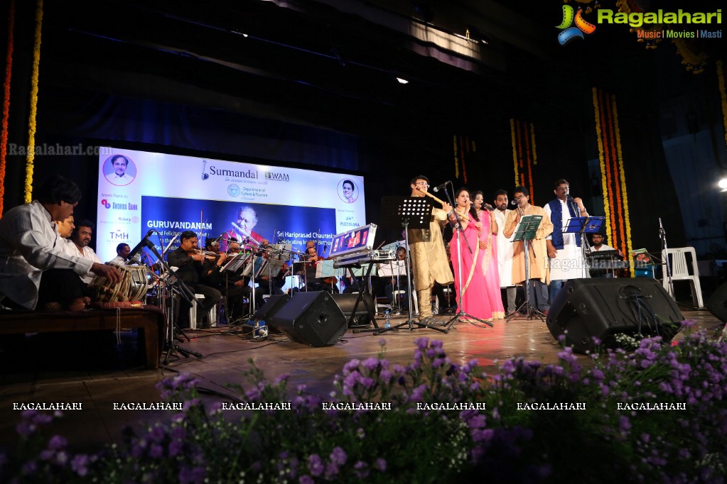 Guruvandanam - A Tribute to Living Legend Sri Hariprasad Chaurasia 80th Birthday Celebrations at Ravindra Bharathi