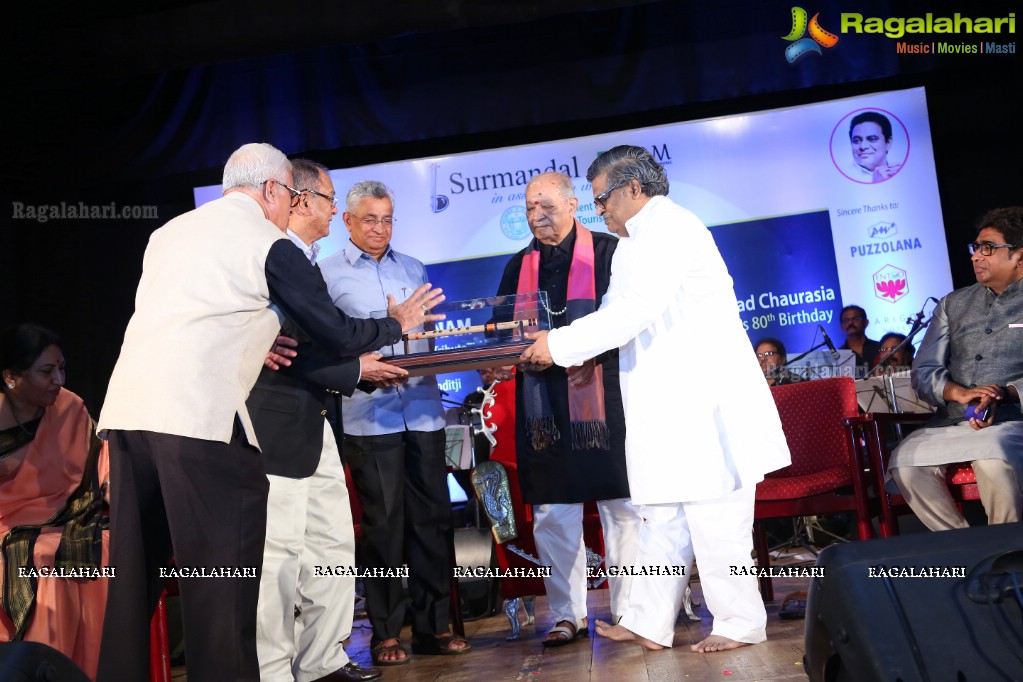 Guruvandanam - A Tribute to Living Legend Sri Hariprasad Chaurasia 80th Birthday Celebrations at Ravindra Bharathi