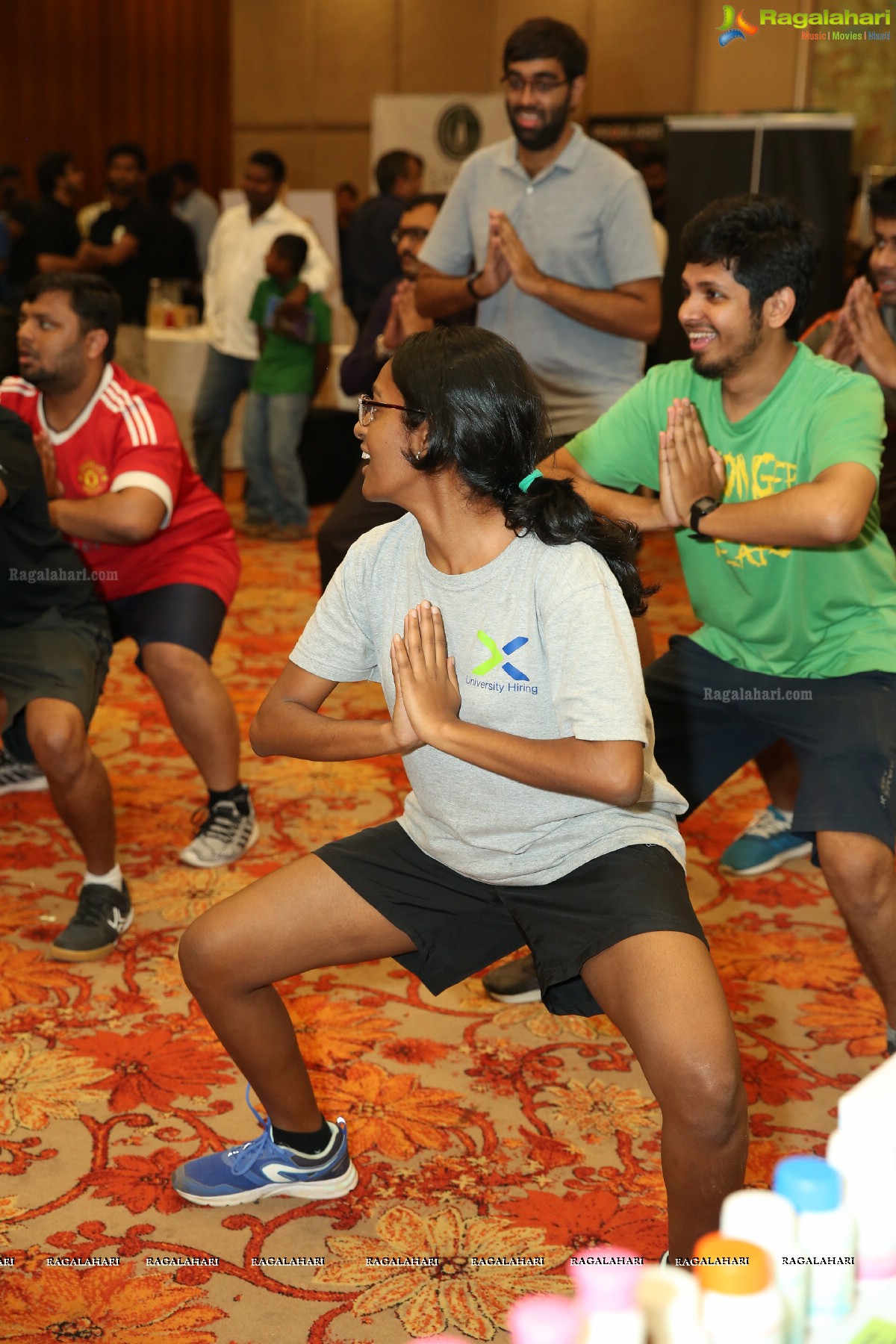 BollyBeats by Mahesh Katta and Yoga Dance by Rina Hindocha at Health Fitness Festival 2018