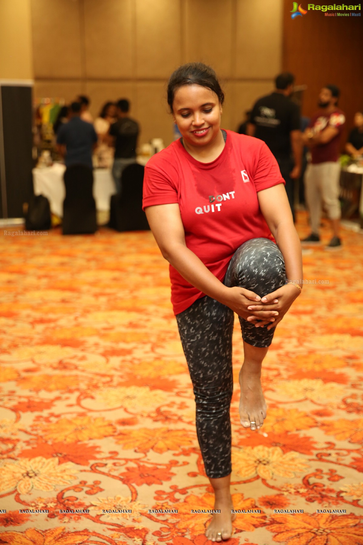 BollyBeats by Mahesh Katta and Yoga Dance by Rina Hindocha at Health Fitness Festival 2018