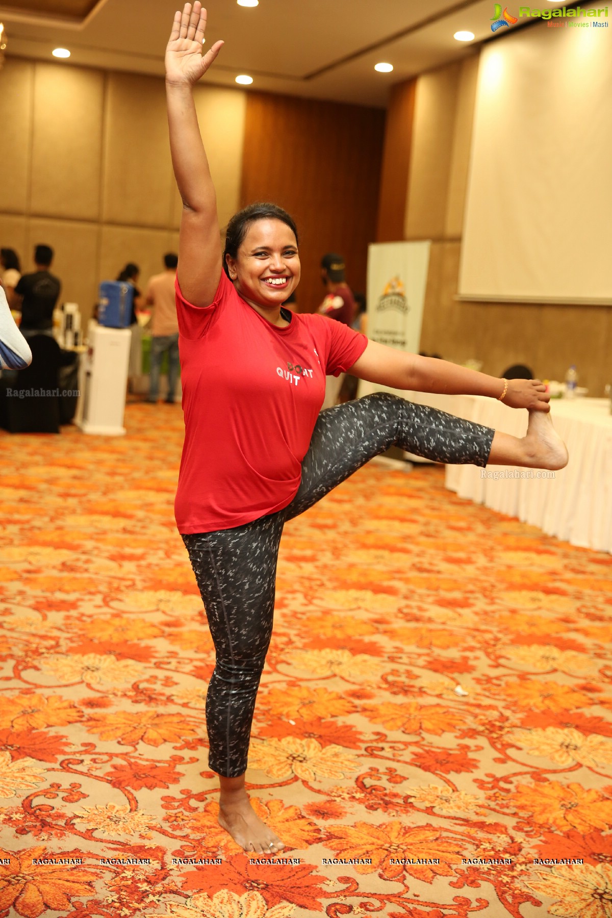 BollyBeats by Mahesh Katta and Yoga Dance by Rina Hindocha at Health Fitness Festival 2018