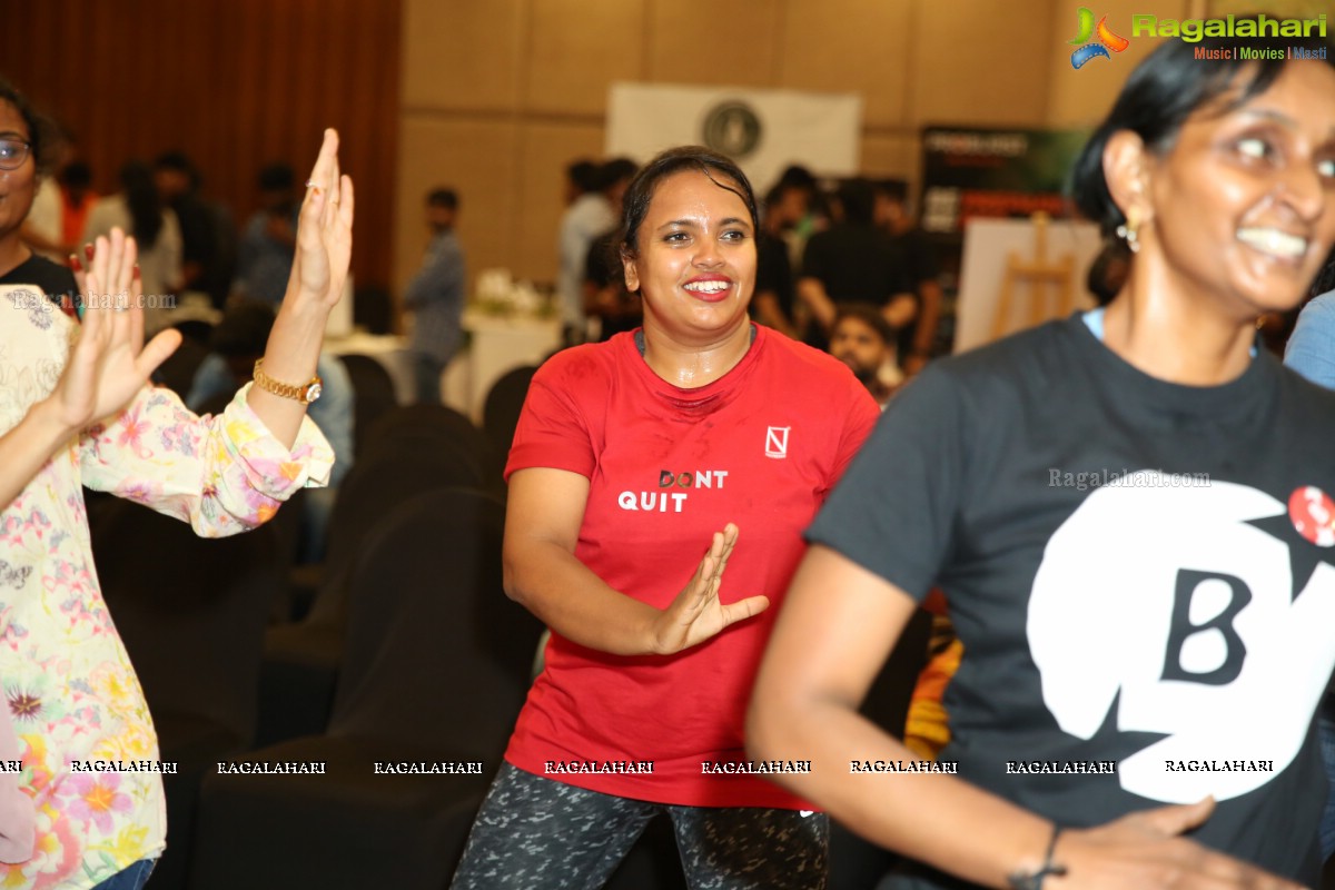 BollyBeats by Mahesh Katta and Yoga Dance by Rina Hindocha at Health Fitness Festival 2018