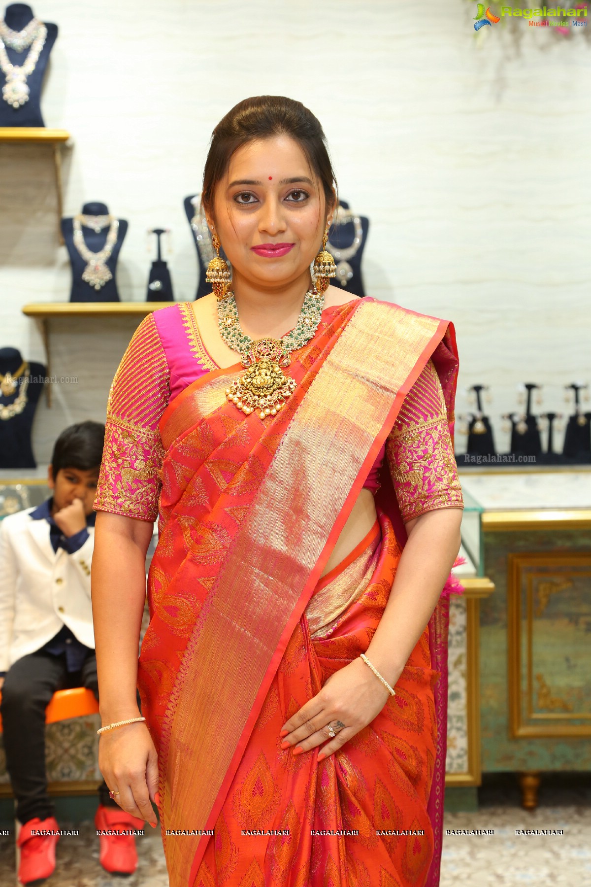 Regina Cassandra launches Hiyaa and Laasya Jewellers at AS Rao Nagar, Hyderabad