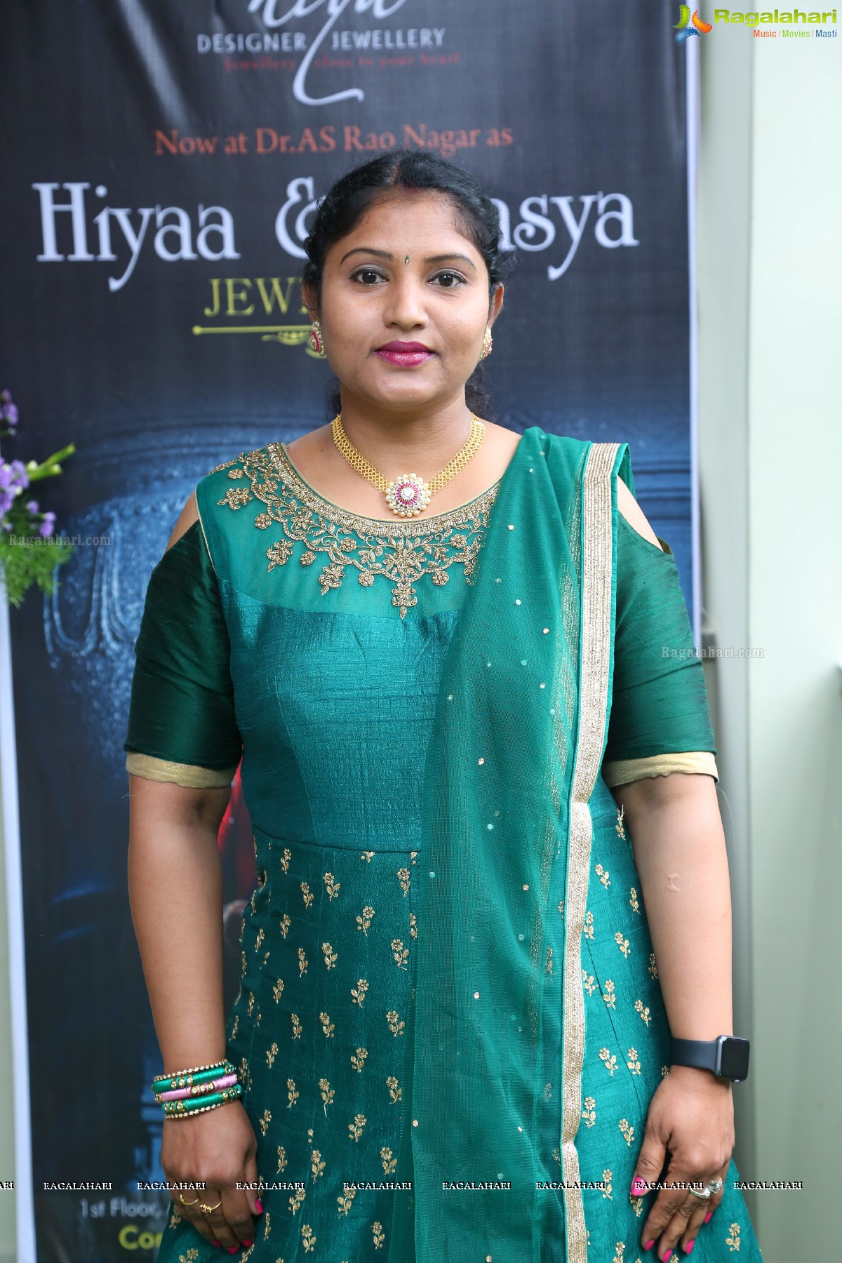 Regina Cassandra launches Hiyaa and Laasya Jewellers at AS Rao Nagar, Hyderabad