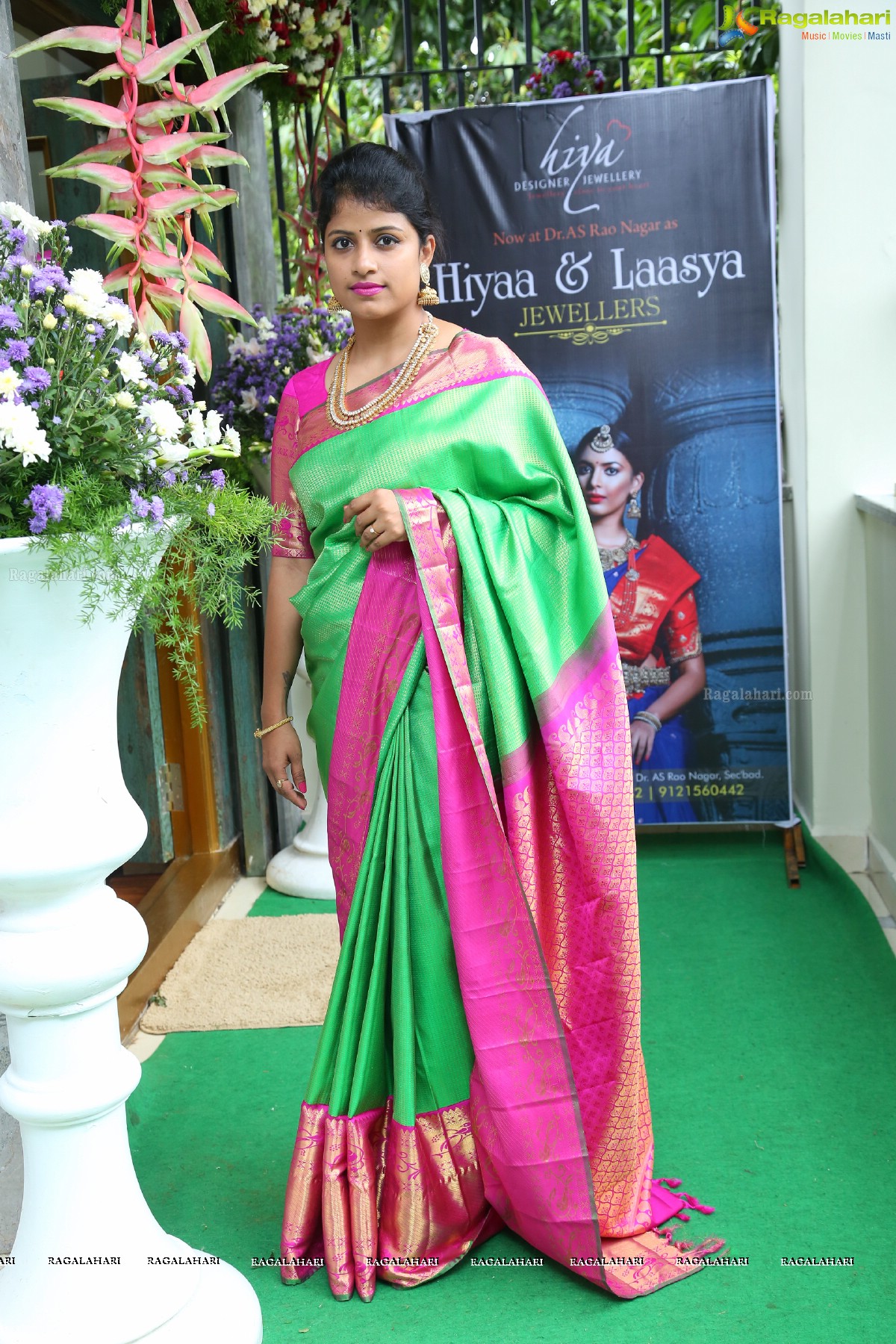 Regina Cassandra launches Hiyaa and Laasya Jewellers at AS Rao Nagar, Hyderabad