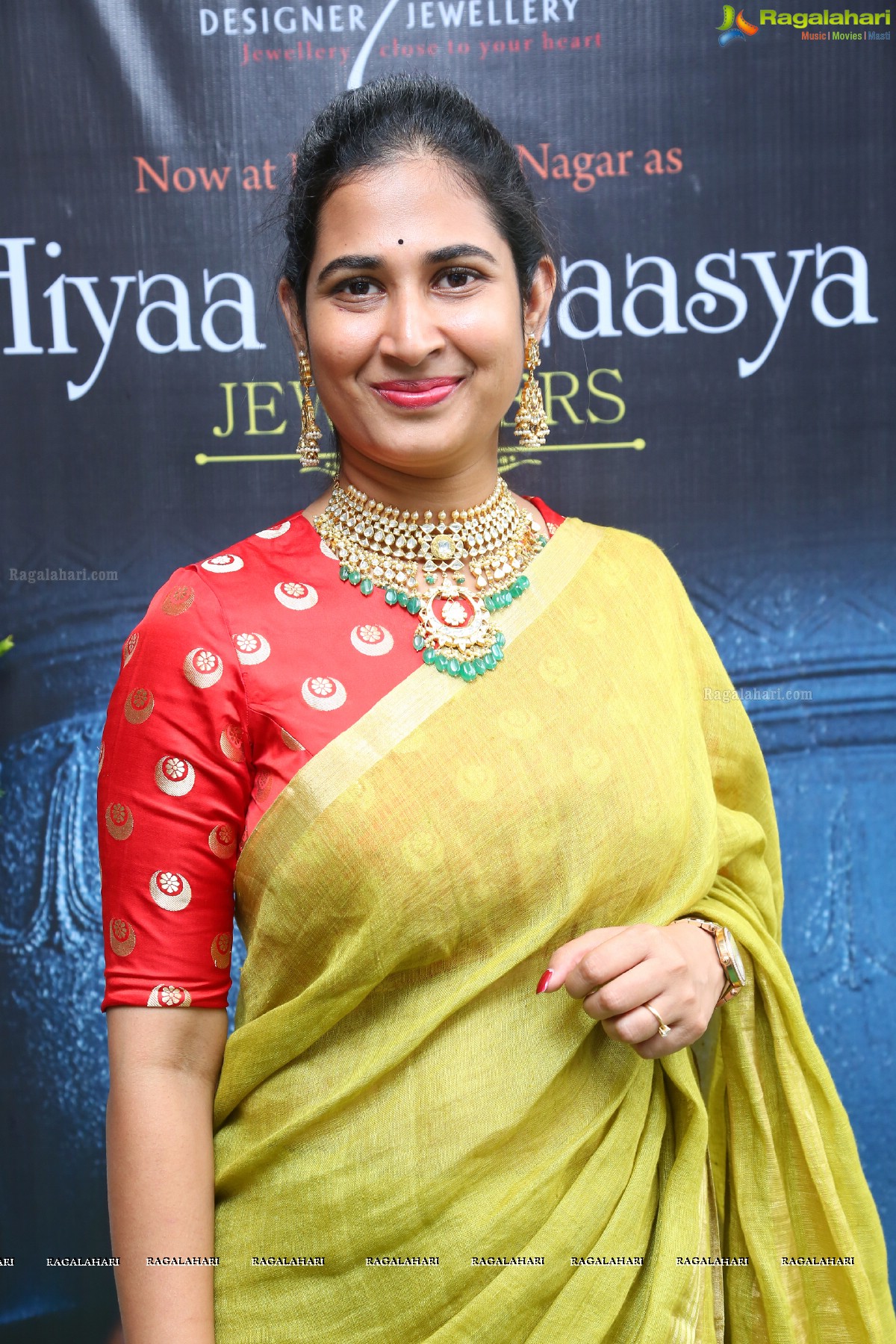 Regina Cassandra launches Hiyaa and Laasya Jewellers at AS Rao Nagar, Hyderabad