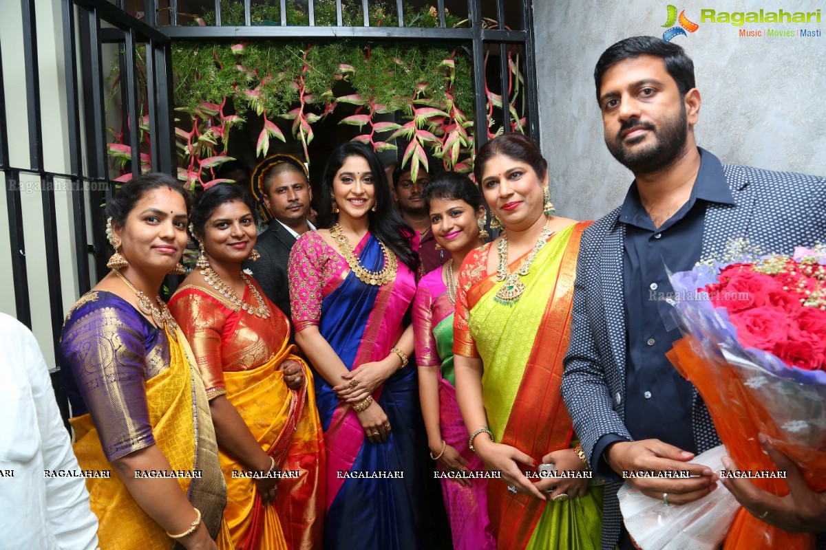 Regina Cassandra launches Hiyaa and Laasya Jewellers at AS Rao Nagar, Hyderabad