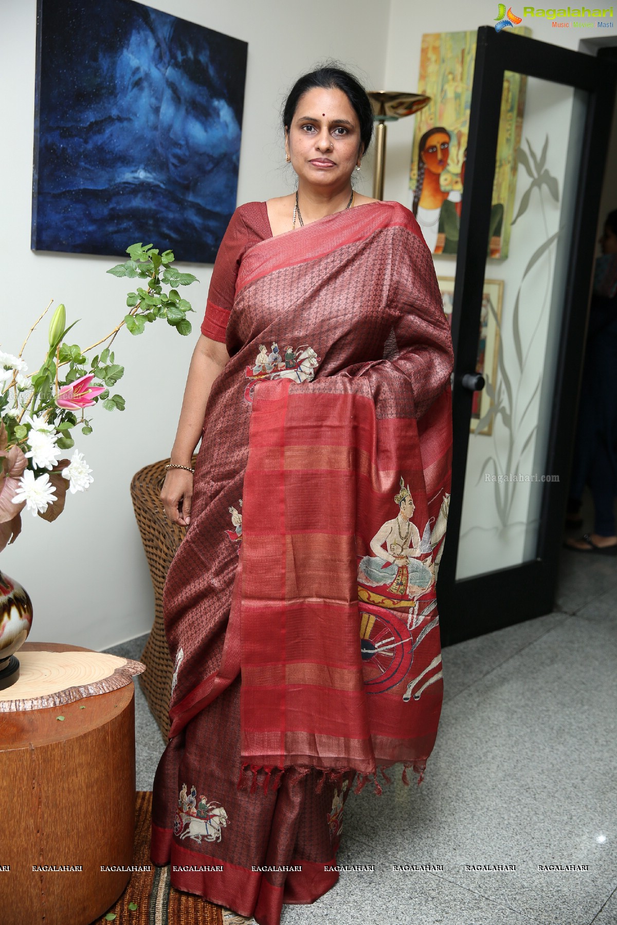 Ikebana Demonstration by the First Master Horen Sharda Reddy