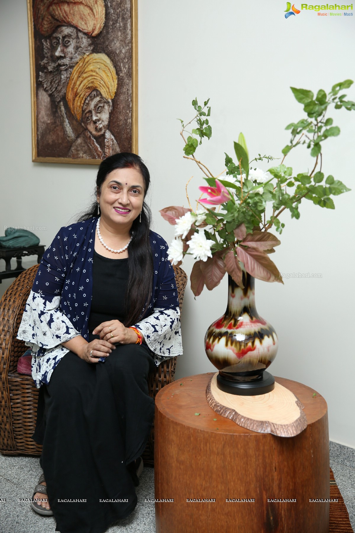 Ikebana Demonstration by the First Master Horen Sharda Reddy