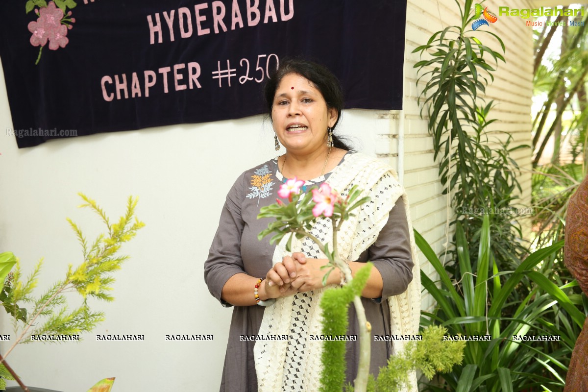 Ikebana Demonstration by the First Master Horen Sharda Reddy