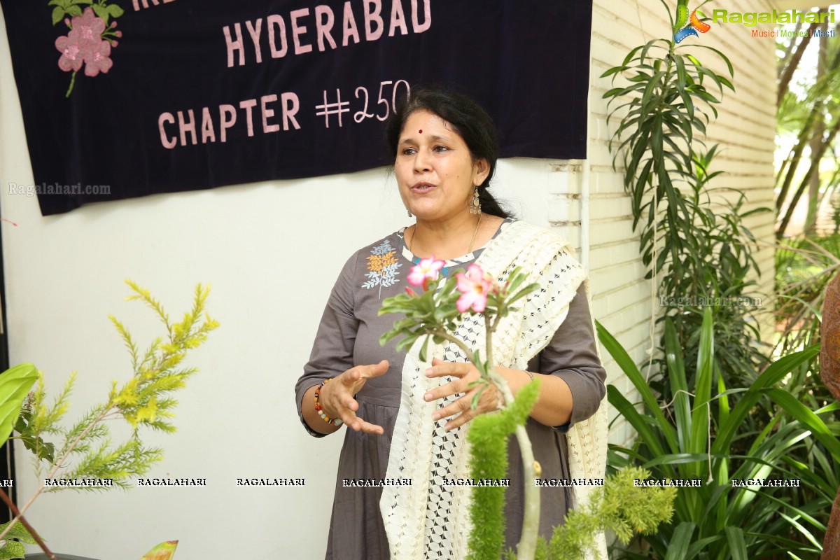 Ikebana Demonstration by the First Master Horen Sharda Reddy